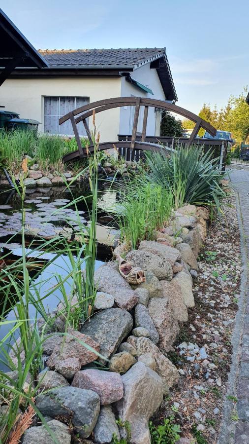 Pension Am Silberberg Gartz Exterior photo